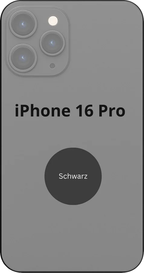 iPhone 16 Pro Rückglas inkl. Kleinteile